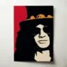 Guns N' Roses – Slash Silhouette Portrait Fine Art Music Poster