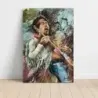 Jimi Hendrix – Splatter Painting Fine Art Music Poster