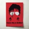 Michael Jackson – Thriller Minimalist Fine Art Music Poster