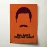 Queen – Don't Stop Me Now Minimalist Fine Art Music Poster