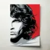 The Doors – Jim Morrison Red Portrait Panel 2 of 2 Fine Art Music Poster