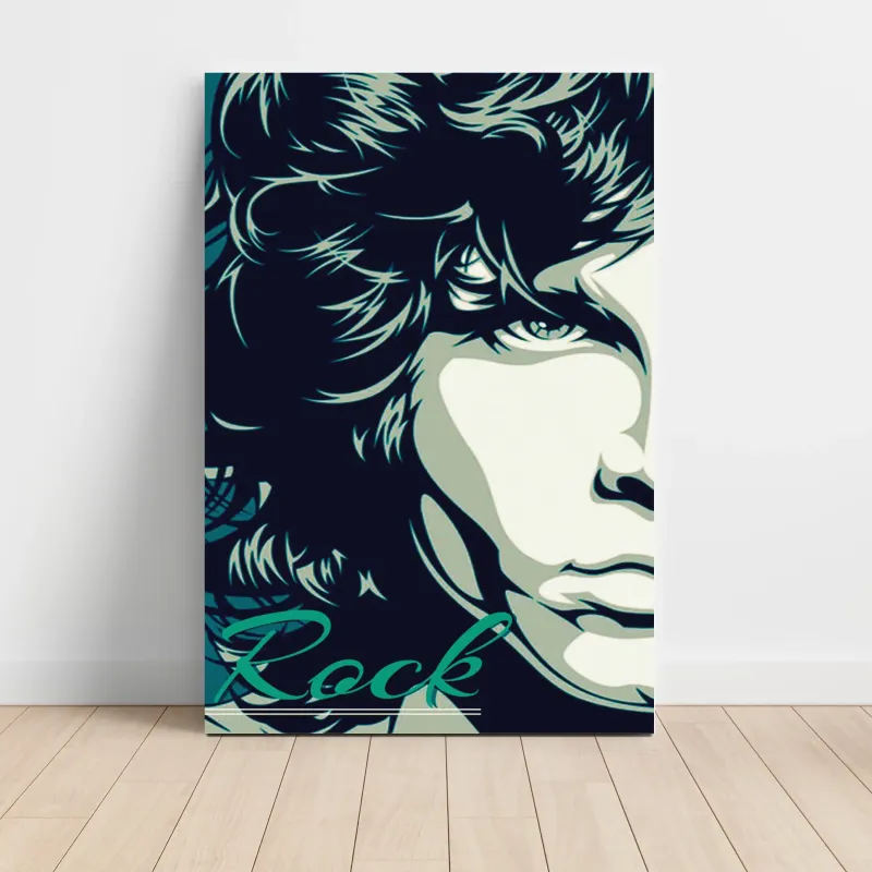 The Doors – Jim Morrison Rock Portrait Fine Art Music Poster