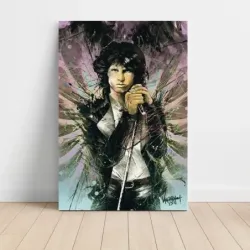 The Doors – Jim Morrison Splatter Painting Fine Art Music Poster