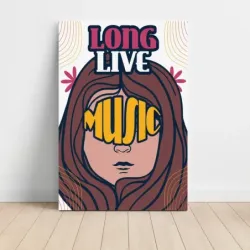 Music Art – Long Live Music Fine Art Music Poster