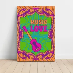 Music Art – Music Love Art Nouveau Fine Art Music Poster