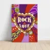 Music Art – Rock and Love Fine Art Music Poster