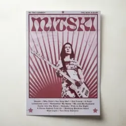 Mitski – Be The Cowboy Fine Art Album Poster