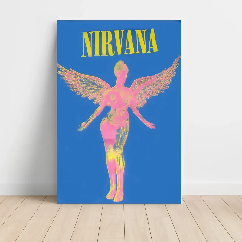 Nirvana – In Utero Angel Fine Art Album Poster