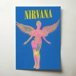 Nirvana – In Utero Angel Fine Art Album Poster