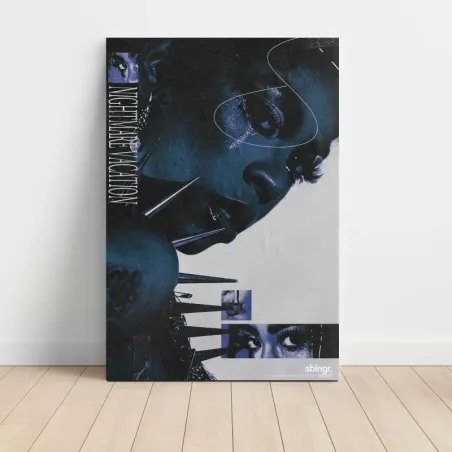 Rico Nasty – Nightmare Vacation Fine Art Album Poster
