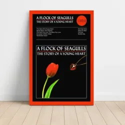 A Flock Of Seagulls – The Story Of A Young Heart Fine Art Album Poster