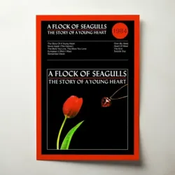 A Flock Of Seagulls – The Story Of A Young Heart Fine Art Album Poster
