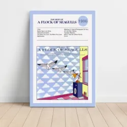 A Flock Of Seagulls – The Best Of A Flock Of Seagulls Fine Art Album Poster