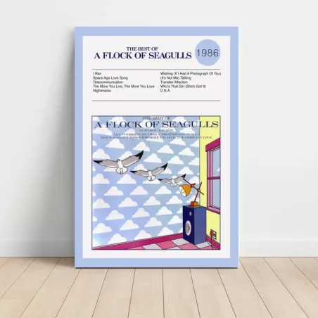 A Flock Of Seagulls – The Best Of A Flock Of Seagulls Fine Art Album Poster