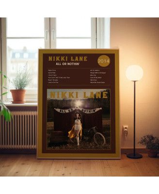 Nikki Lane – All Or Nothin' Fine Art Album Poster