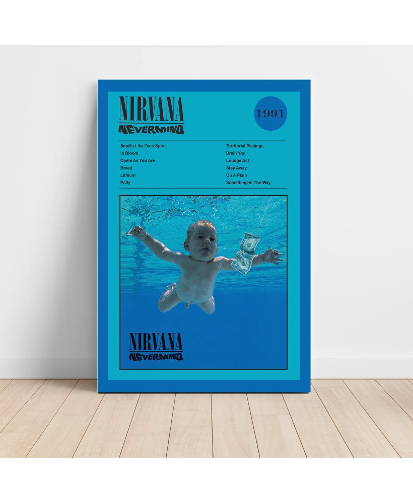 Nirvana - Nevermind Fine Art Album Poster Nirvana - Nevermind Fine Art Album Poster