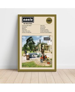 Oasis - Be Here Now Fine Art Album Poster