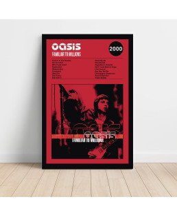 Oasis - Familiar To Millions Fine Art Album Poster