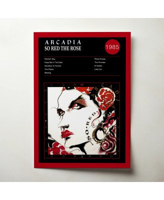 Arcadia – So Red The Rose Fine Art Album Poster