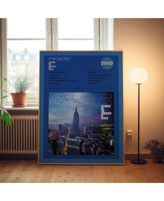 Oasis - Standing on the Shoulder of Giants Fine Art Album Poster