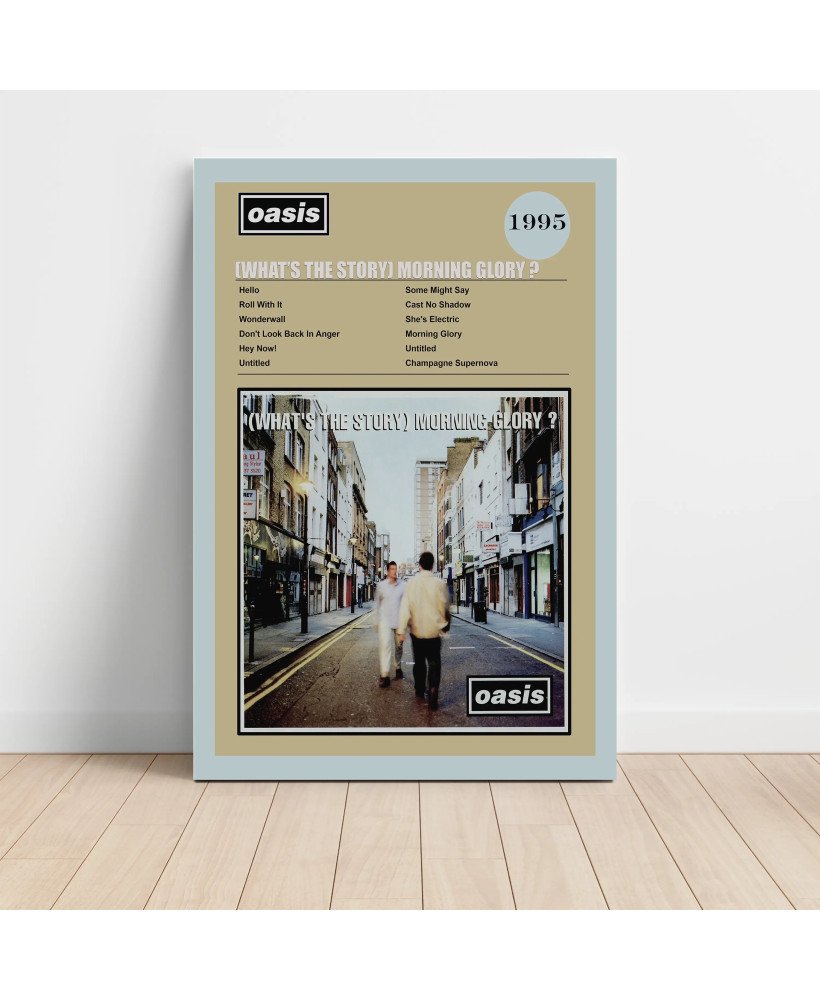 Oasis - Whats the Story Morning Glory Fine Art Album Poster Oasis - Whats the Story Morning Glory Fine Art Album Poster
