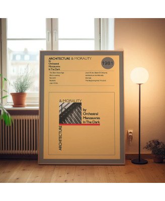Orchestral Manoeuvres In The Dark – Architecture & Morality Fine Art Album Poster