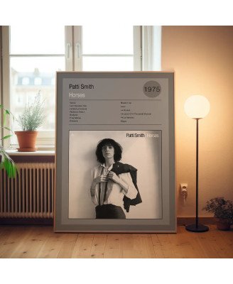 Patti Smith – Horses Fine Art Album Poster