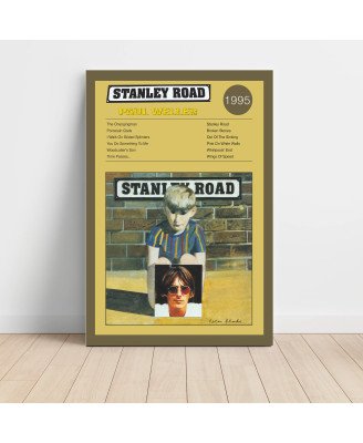 Paul Weller - Stanley Road Fine Art Album Poster