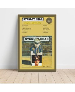 Paul Weller - Stanley Road Fine Art Album Poster
