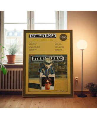 Paul Weller - Stanley Road Fine Art Album Poster
