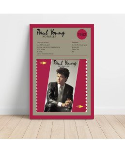 Paul Young - No Parlez Fine Art Album Poster