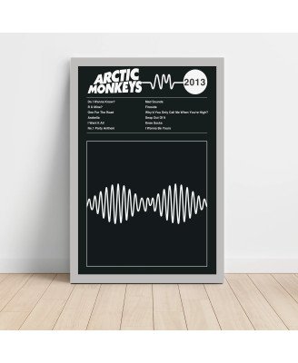 Arctic Monkeys - AM Fine Art Album Poster - Music Wall Decor