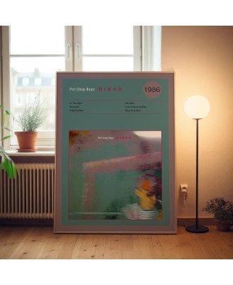 Pet Shop Boys – Disco Fine Art Album Poster