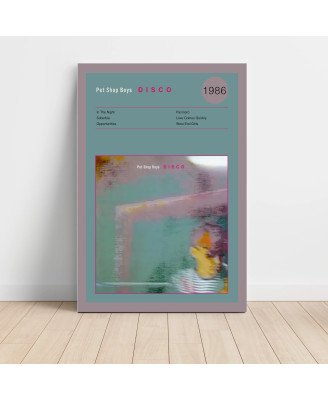 Pet Shop Boys – Disco Fine Art Album Poster