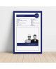 Pet Shop Boys – Discography (The Complete Singles Collection) Fine Art Album Poster