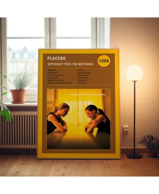 Placebo Without You I'm Nothing Fine Art Album Poster