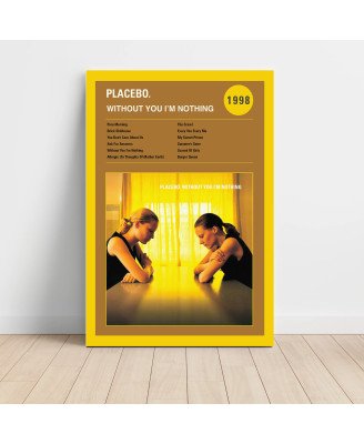 Placebo Without You I'm Nothing Fine Art Album Poster