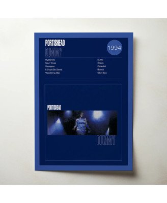 Portishead – Dummy Fine Art Album Poster Wall Art
