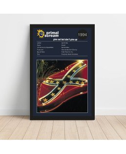Primal Scream - Give Out But Don't Give Up Fine Art Album Poster