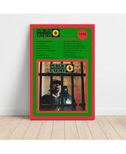 Public Enemy – It Takes A Nation Of Millions To Hold Us Back Fine Art Album Poster