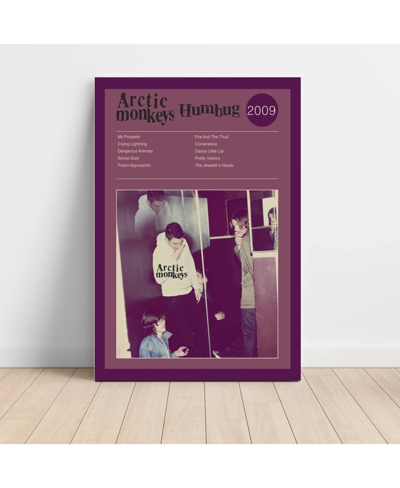 Arctic Monkeys - Humbug Fine Art Album Poster - Music Wall Decor