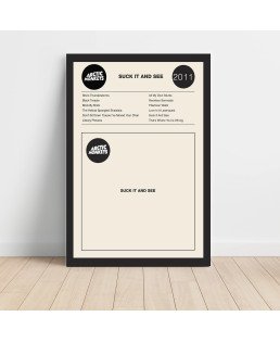 Arctic Monkeys - Suck it and See Fine Art Album Poster