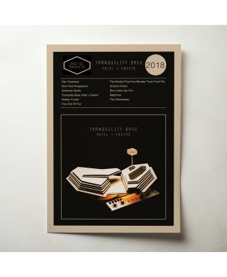 Arctic Monkeys - Tranquility Base Hotel + Casino Album Poster