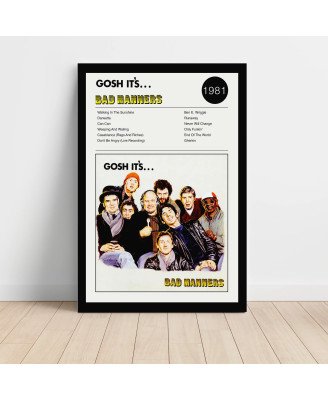 Bad Manners – Gosh It's... Fine Art Album Poster