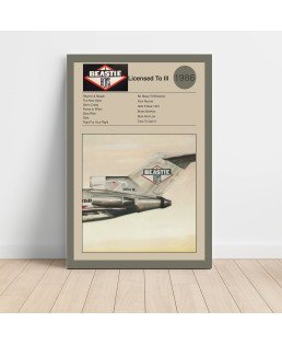 Beastie Boys – Licensed To Ill Fine Art Album Poster