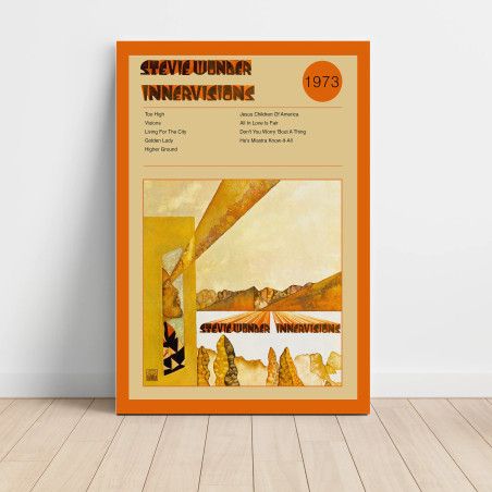Stevie Wonder – Innervisions Fine Art Album Poster