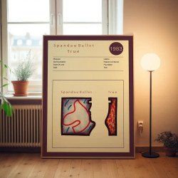 Spandau Ballet – True Fine Art Album Poster