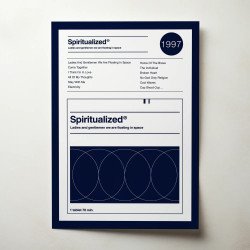 Spiritualized – Ladies And Gentlemen We Are Floating In Space Fine Art Album Poster