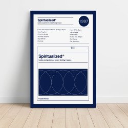 Spiritualized – Ladies And Gentlemen We Are Floating In Space Fine Art Album Poster