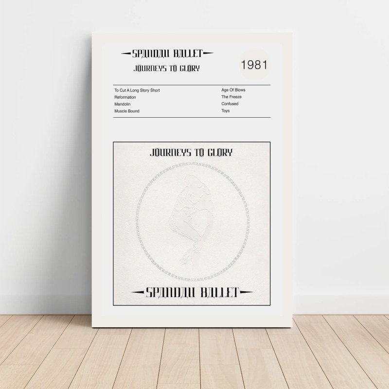Spandau Ballet – Journeys To Glory Fine Art Album Poster Spandau Ballet – Journeys To Glory Fine Art Album Poster